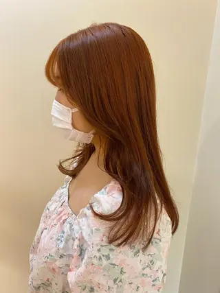 ロング カラー コマツリサ ROCCO eastのヘアスタイル