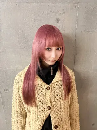 セミロング ハイトーン専門美容師 kimutaのヘアスタイル