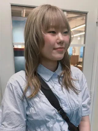 ロング 【haRu ハル】 ゴトウハナのヘアスタイル