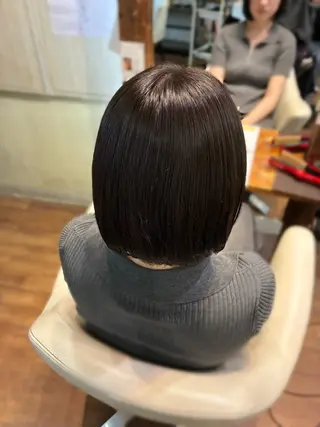 ミディアム カラー 梅原 姫🍬🐰のヘアスタイル