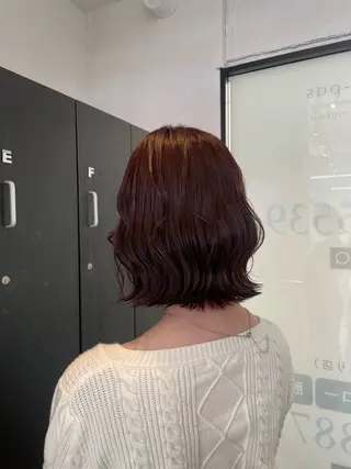 カラー ハイトーンカラー🩵 指名多数💗横山聖奈のヘアスタイル