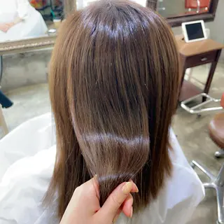 セミロング 🕊miki モテ髪🫧のヘアスタイル