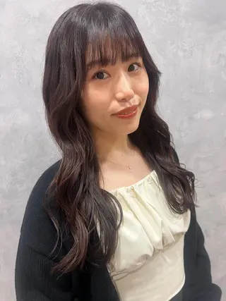 ロング カラー StellA所属・MIZUKI/町田/ ハイトーンカラーのヘアスタイル