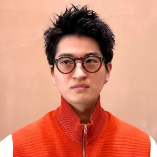 ショート メンズ メンズヘア/透明感 カラー/ayatoのヘアスタイル