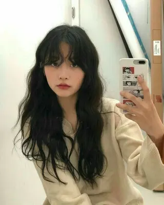 セミロング sand clear所属・戸森 manakaのヘアスタイル