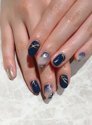 ネイル 會田 瑠衣のネイルデザイン