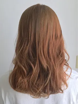 セミロング カラー go today shaire salon 本店所属・yoshi ☆のヘアスタイル