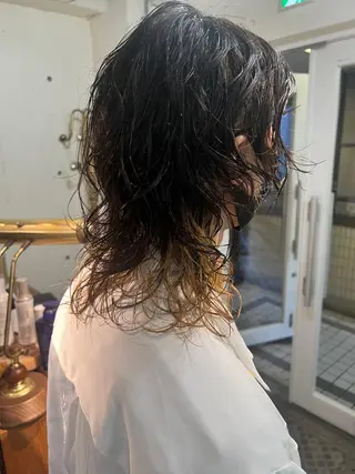パーマ ナチュラル大人っぽい スタイル　MAORIのヘアスタイル