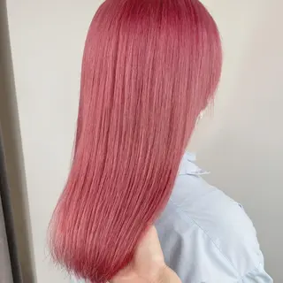 ミディアム カラー ✨艶ブリーチカラー ✨四ノ宮裕己のヘアスタイル