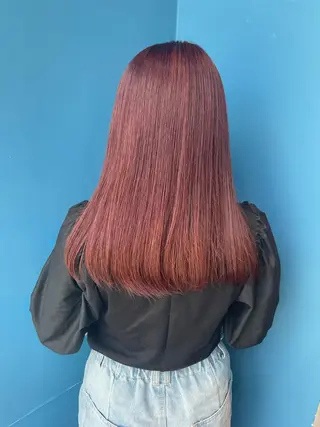 セミロング 三上 涼帆のヘアスタイル