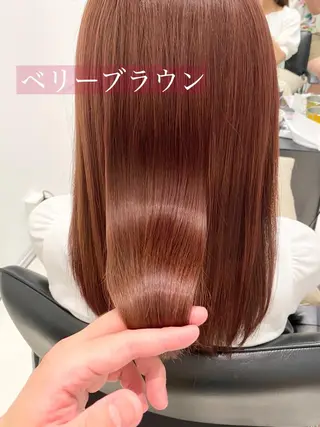 ミディアム カラー 似合わせ専門美容師 なかじまのヘアスタイル