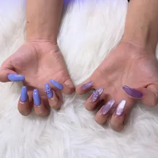 ロング mao .のネイルデザイン