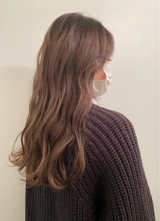ロング saya/似合わせ /透明感カラーのヘアスタイル
