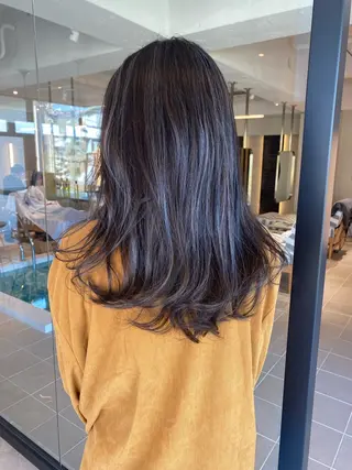 ロング カラー NOTNOW所属・NOTNOW KANAのヘアスタイル