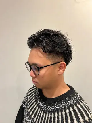 パーマ メンズ Show Bit 藤村将のヘアスタイル