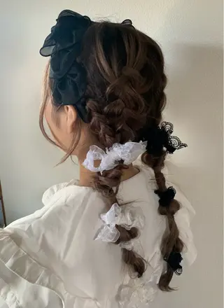 ヘアアレンジ モテ♡hair 🎠🫧ERIのヘアスタイル