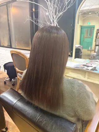カラー 遠洞 心愛のヘアスタイル