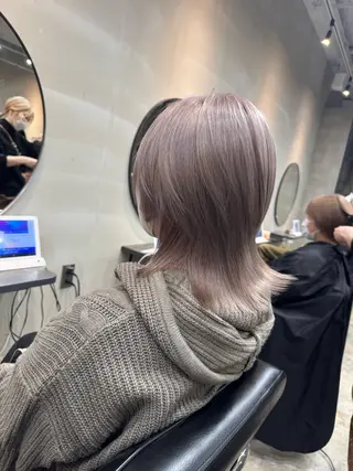 ミディアム カラー La fith hair leco【ラフィスヘアー　レコ】所属・阪田 素規のヘアスタイル