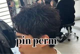 ショート パーマ メンズ メンズ特化/パーマ /フェード/洋輔のヘアスタイル