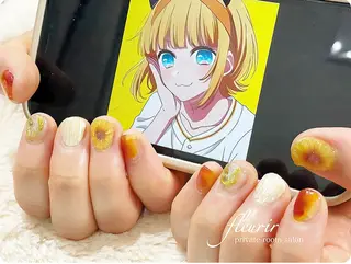 ネイル フルリール 【プライベートサロンのネイルデザイン