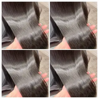 ロング カラー 髪質改善 艶髪カラー エクステ かいり✂️のヘアスタイル