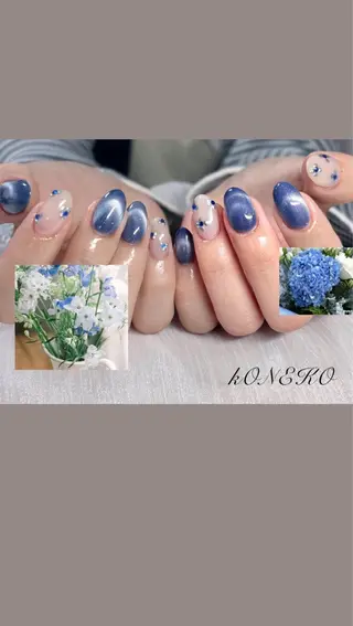 ネイル コネコネイルサロン モデル用のネイルデザイン