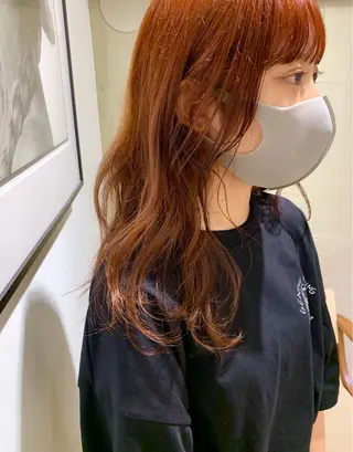 セミロング LOREN＋透明感 オリーブhirokoのヘアスタイル