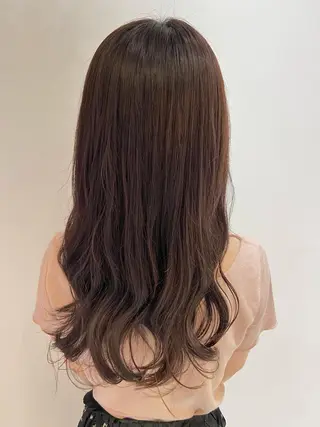 ロング カラー 🐺ウルフ/レイヤー 似合わせ‎🤍沙羅のヘアスタイル