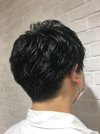 ショート カラー メンズ TELA  HAIR幕張本郷店所属・TELA幕張本郷店 Namikaのヘアスタイル