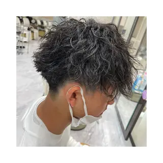 ショート パーマ メンズ ✨メンズ支持率no1 野上✨のヘアスタイル