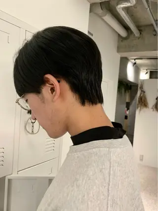 ショート メンズ TONUKOA RUA下北沢店【トヌコア ルア】所属・丸山璃子 /パーマ/レイヤーのヘアスタイル