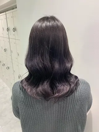 ミディアム カラー IS所属・横浜美容室/透明感 カラー/レイヤーのヘアスタイル