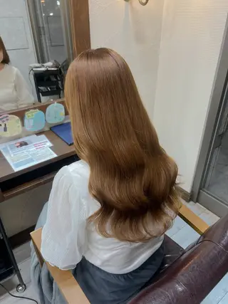 平野 優菜 / 透明感 ツヤ 暖色のヘアスタイル