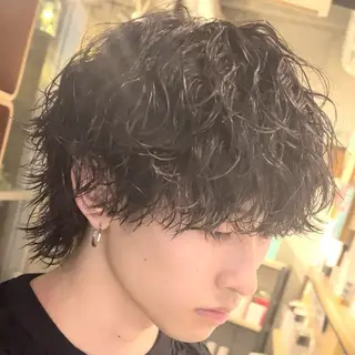 パーマ メンズ 仙台メンズパーマ/ fifth/丸山佳叶のヘアスタイル