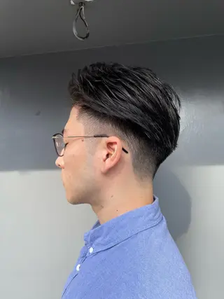 ショート メンズ FADE&LINE登戸店所属・🔥メンズ専門 美容師🔥 柳澤陵心のヘアスタイル