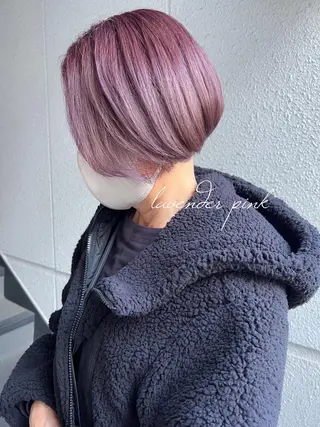 ショート カラー カラーパティシエ facce🌼ikoのヘアスタイル