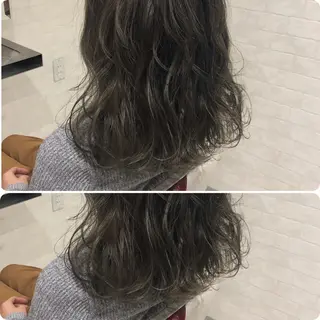 セミロング カラー Lore Airl所属・畑山 紗耶佳のヘアスタイル