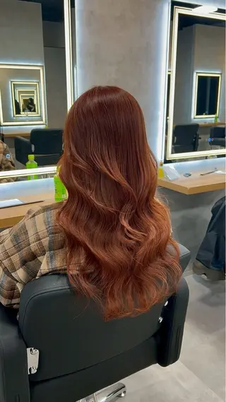 ロング カラー ヘアアレンジ グレージュ/ベージュ 透明感カラーYUTAのヘアスタイル