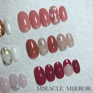 ネイル ミラクルミラー 町野のネイルデザイン