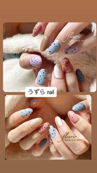 ネイル フルリール 【プライベートサロンのネイルデザイン