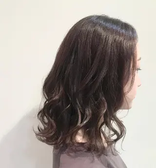 セミロング ✨美髪サラ艶トレンド 橋柿 実紀✨のヘアスタイル