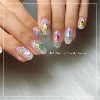 ネイル ネイル/耳つぼ /新ホワイトニングのネイルデザイン