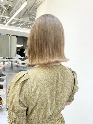 ミディアム カラー ヘアアレンジ 🍃柔らかヘアー田中 瑞希🍃のヘアスタイル