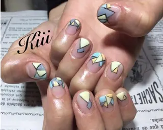 ネイル kiii.__ ✴︎*のネイルデザイン