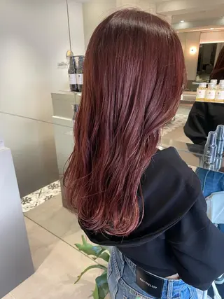 ロング カラー 🪞透けhair 🪞honokaのヘアスタイル