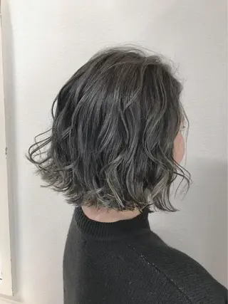 ショート カラー ヘアアレンジ GiseL天神カラー 髪質改善/ブリーチのヘアスタイル