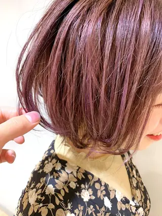 ショート カラー .iyu所属・吉祥寺小顔×ショート 🍋宮本大輔🍋のヘアスタイル