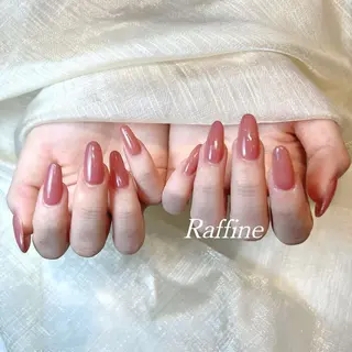 ネイル RAFFINE 月🦋🩵のネイルデザイン