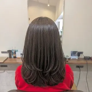 セミロング delay所属・小川 真奈【delay】のヘアスタイル