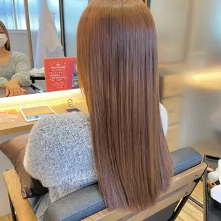 ロング ついざき はるかのヘアスタイル